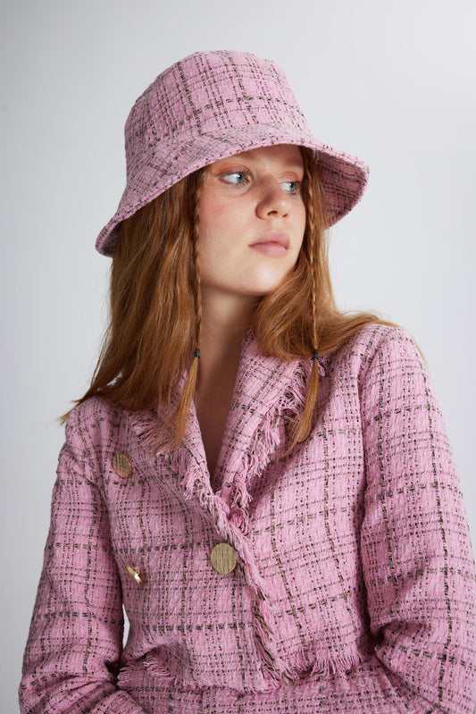 Cappello tweed